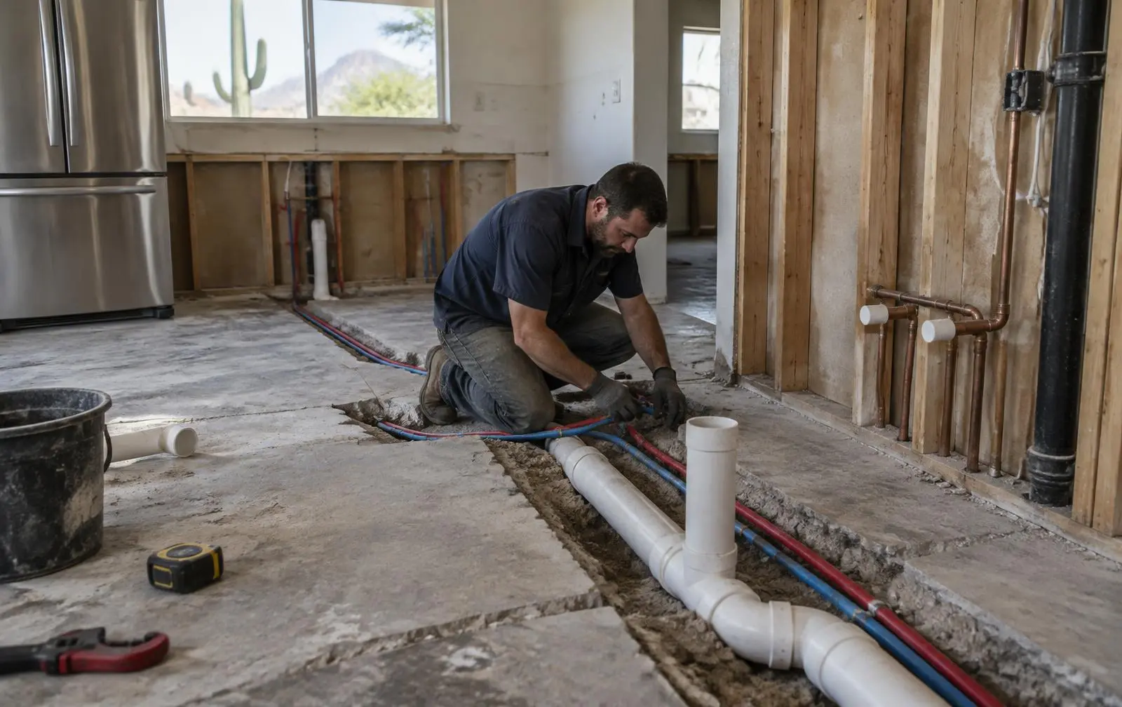 Kitchen Remodel Plumbing in Phoenix: What Has to Move?